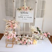 Jolly Red And White Christmas Flower Arrangement