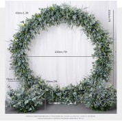 Silk Flower Wedding Arch