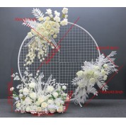 Heart Shaped Flower Arrangement Stand For Furenal