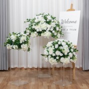 Navy And Peach Wedding Decorations