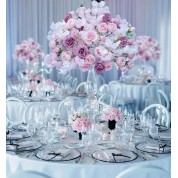 Cascading Flower Arrangements