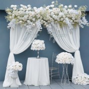 Church Wedding Aisle Decor