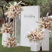 Flower Arrangement With Orchid And Bark