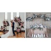 Hexagon Wedding Arch Decor