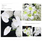 White Gardenia Artificial Flowers