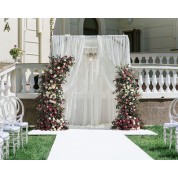 Snowflake Wedding Backdrop