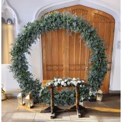 Silk Flower Wedding Arch