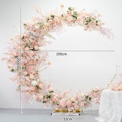 Light Pink Rose Wedding Table Decorations