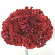 Large Artificial Flower Arrangement In Vase