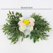 Artificial Flower Bouquet With Vase