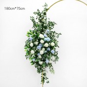 Simple Floral Wedding Backdrop