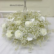 Feather Flower Wedding Bouquets