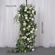 Symmetrical Triangle Flower Arrangement