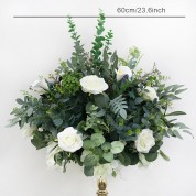 Flower Arrangement With Birch Vase