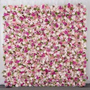 Chic Trailing Tissue Flower Decor On Walls