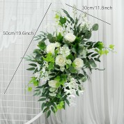 Green Wedding Aisle Decorations