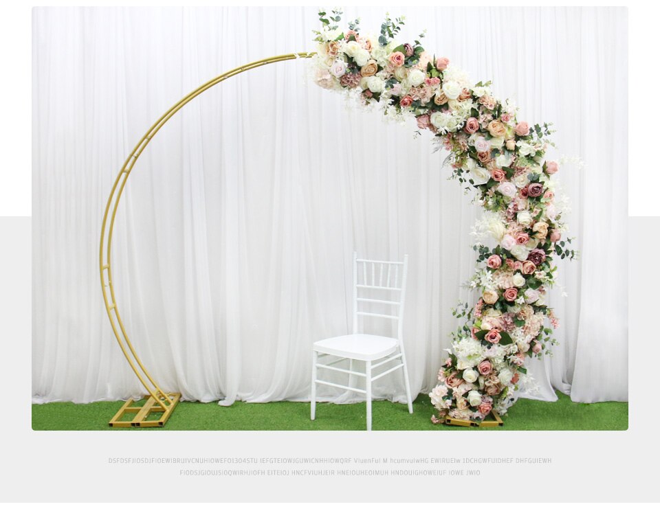 building a wooden wedding arch3
