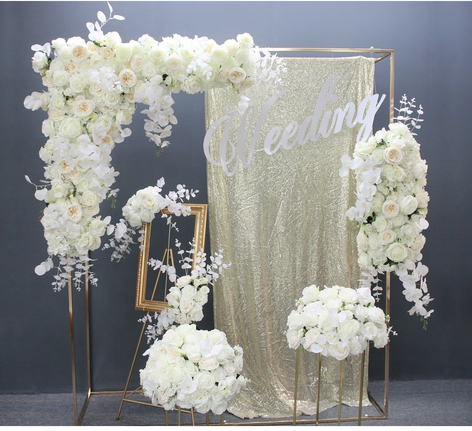 white orchid artificial flowers4