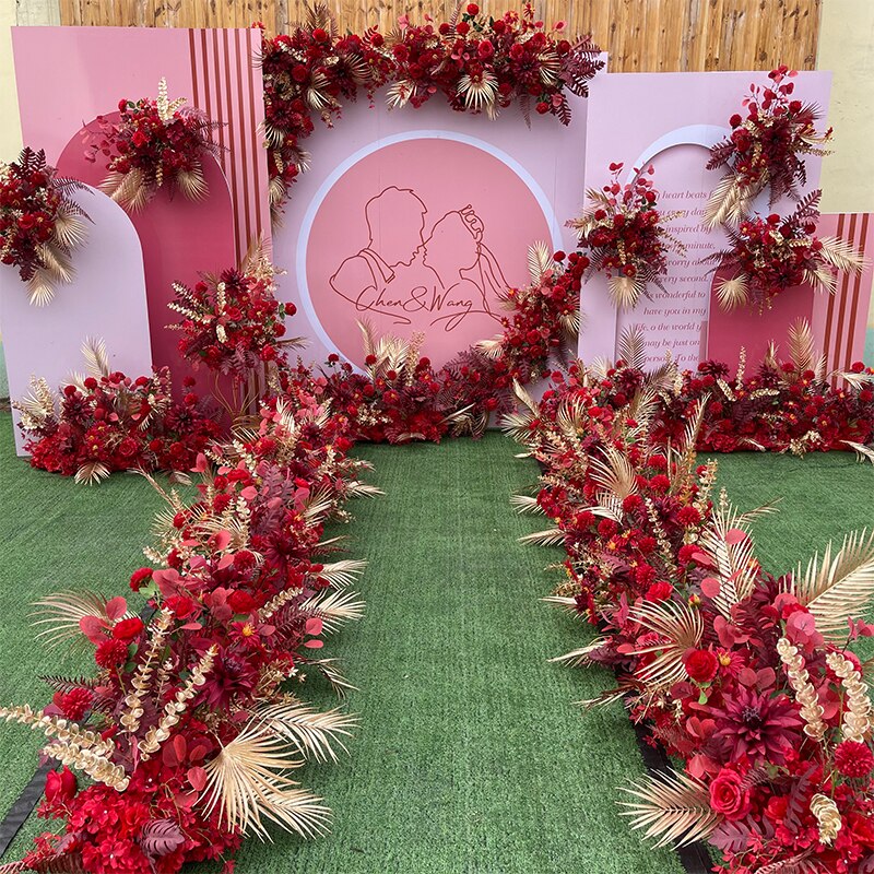 flower arrangement with one orchid and branch