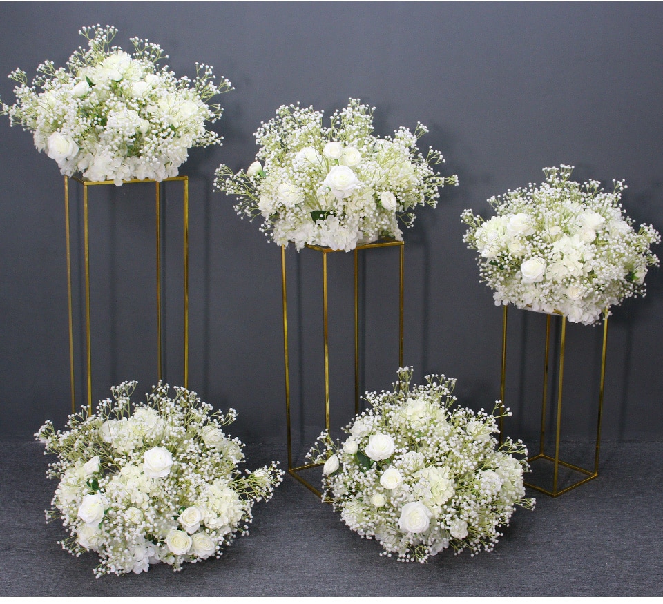 wedding cake flower holders3