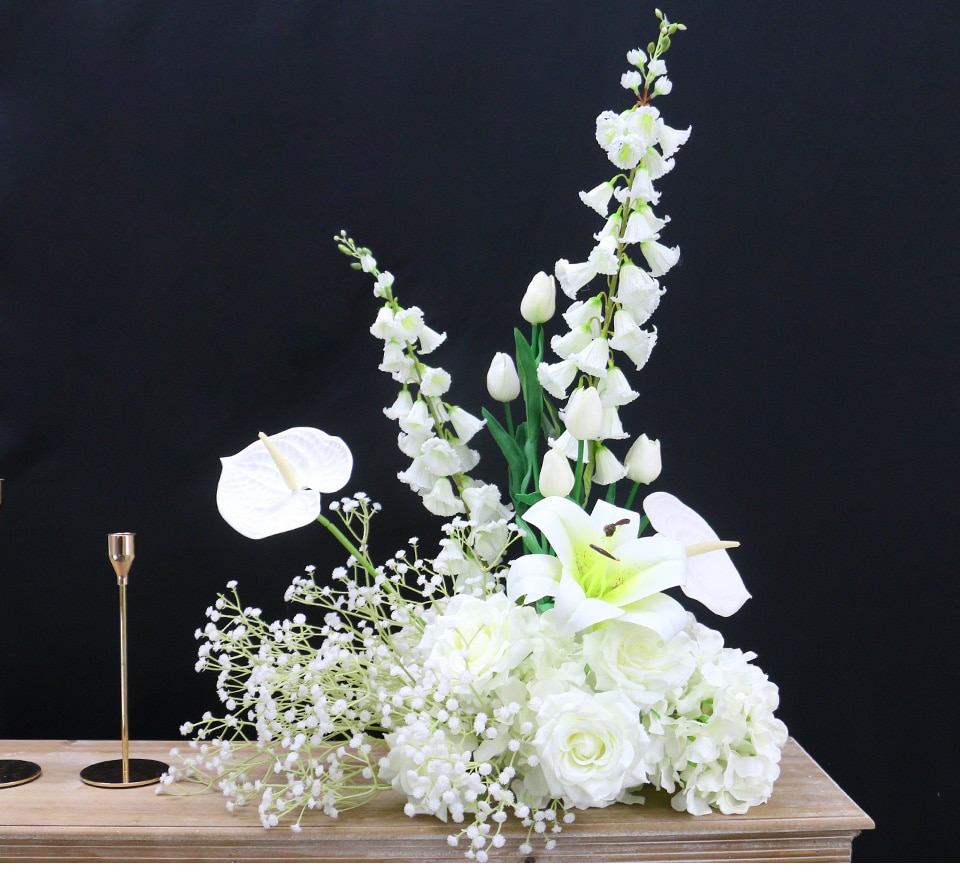 white gardenia artificial flowers10