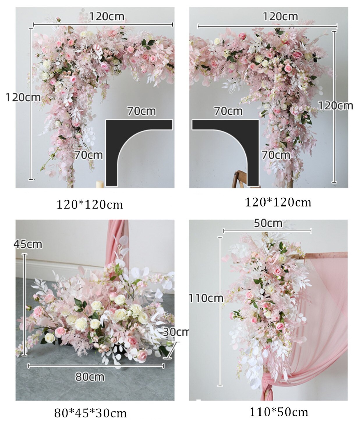 draping flower arrangements1