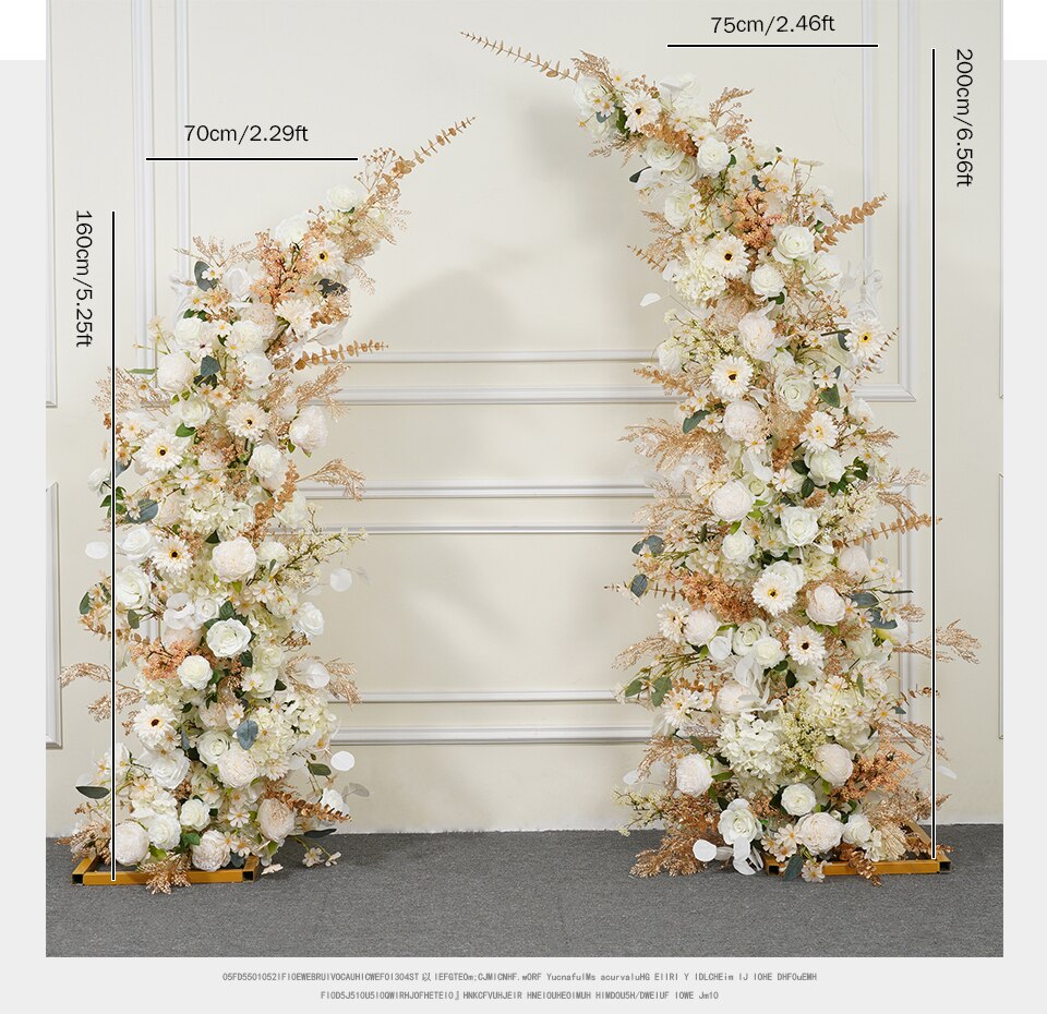 wedding arch decoration flowers1