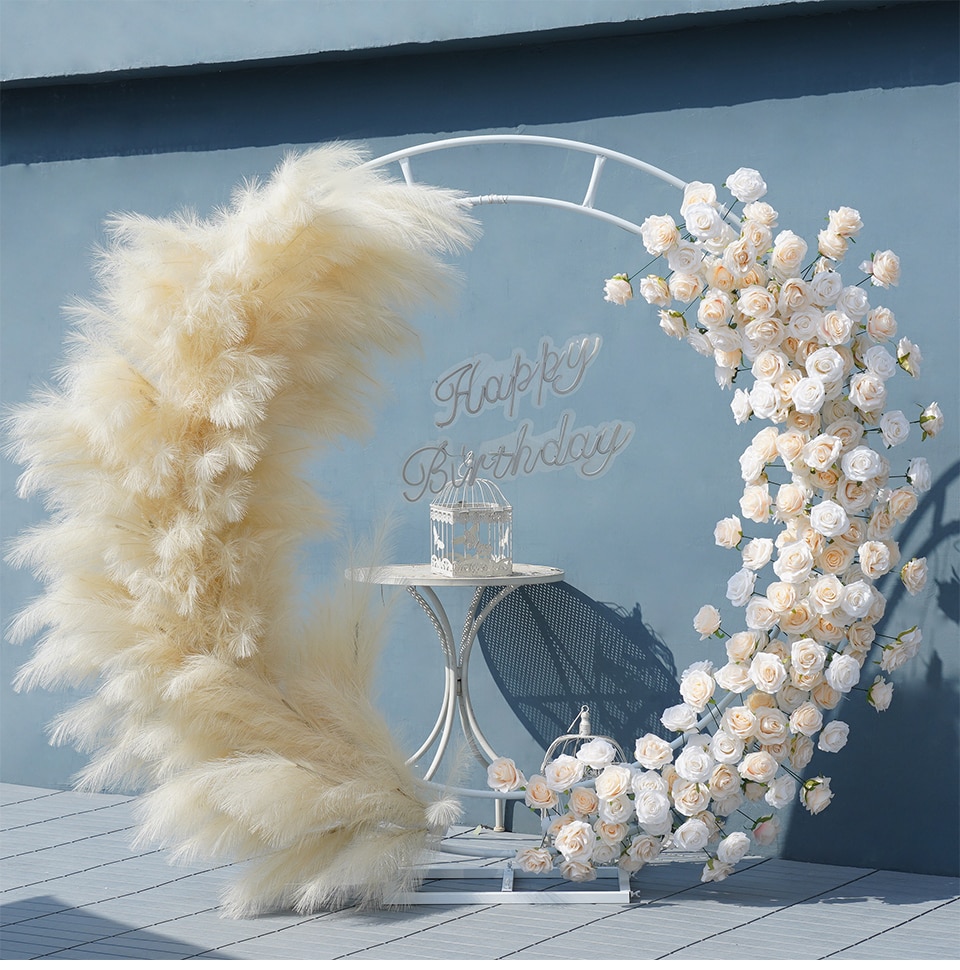 wedding church decorations with tulle7