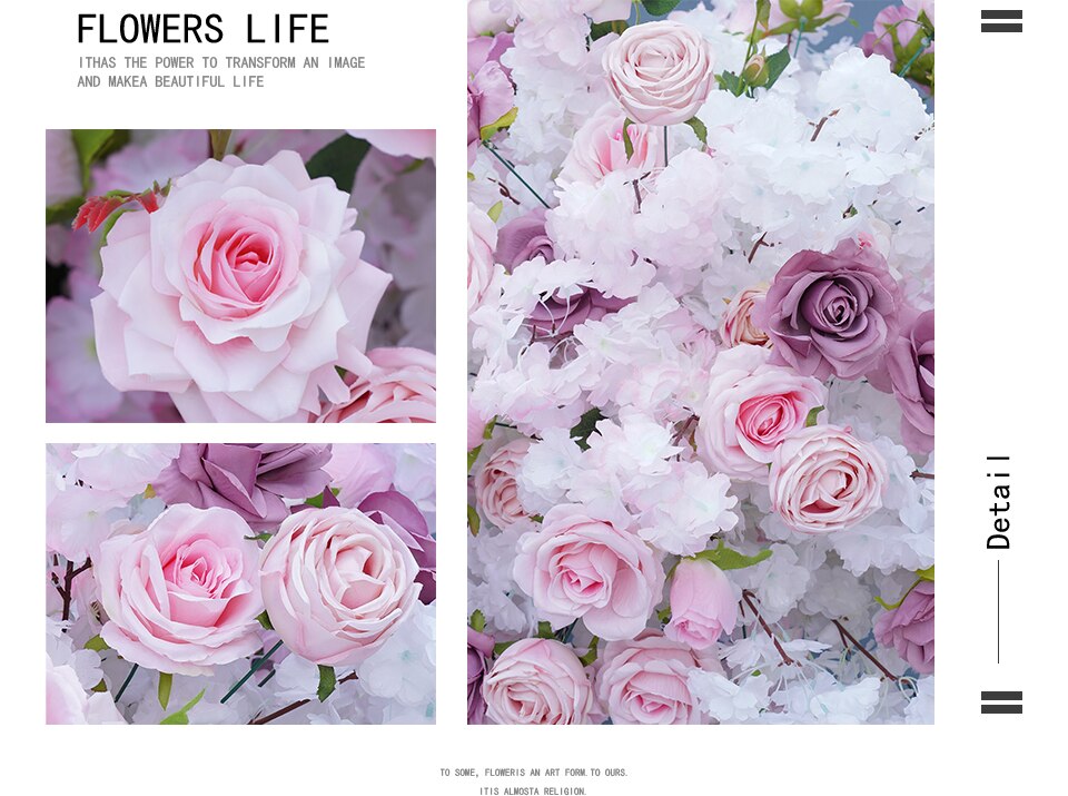 cascading flower arrangements2