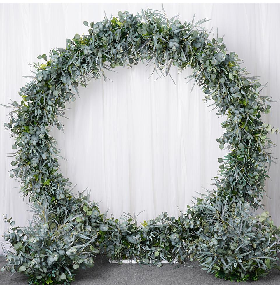 silk flower wedding arch8