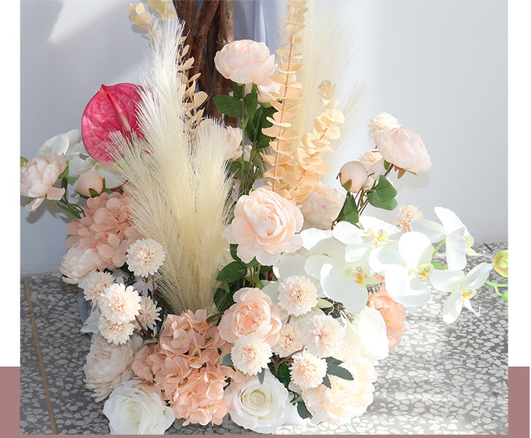 horizontal lie design flower arrangement8