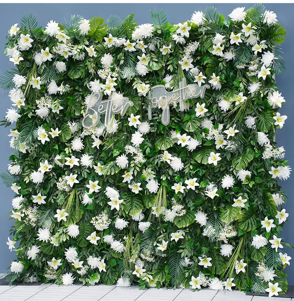 wreath wedding backdrop4