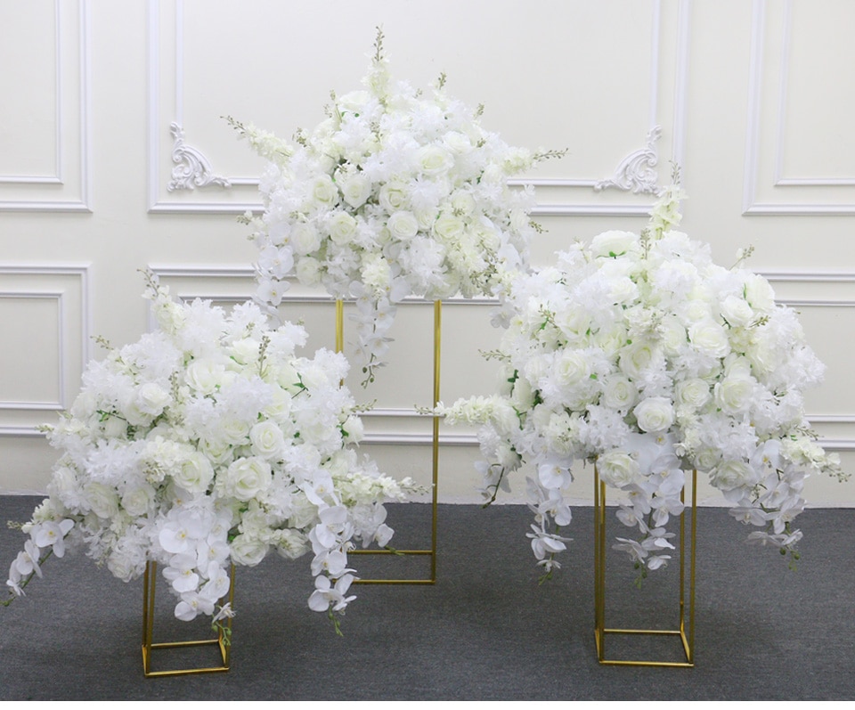 silk flower wedding table decorations8