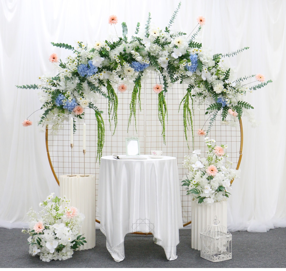 DIY Floral Arrangements for Wedding Arch Decor
