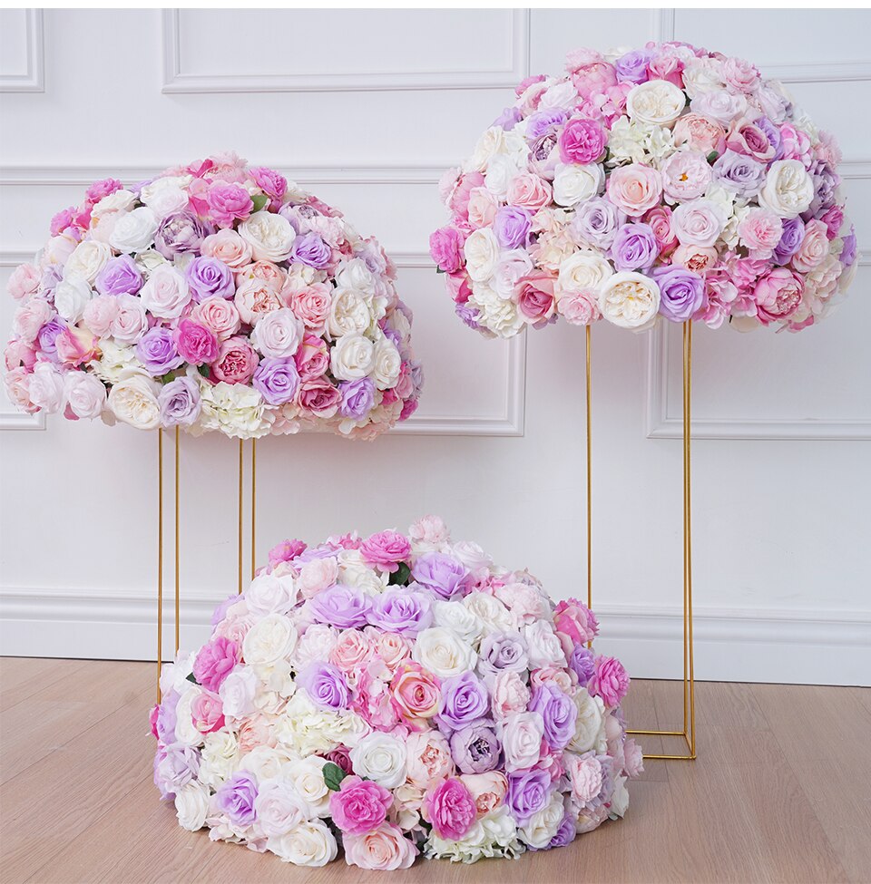 artificial flowers peach10