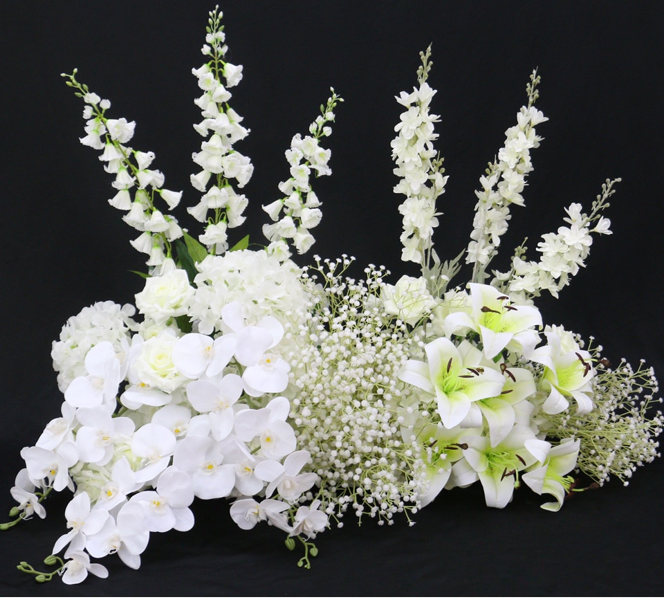 white gardenia artificial flowers4