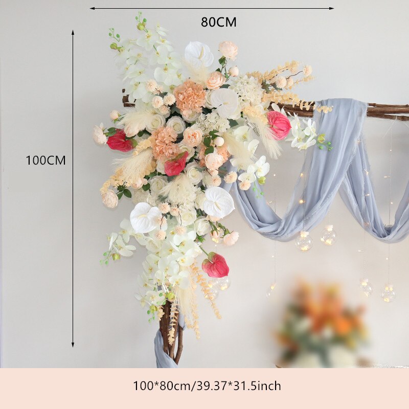 horizontal lie design flower arrangement2